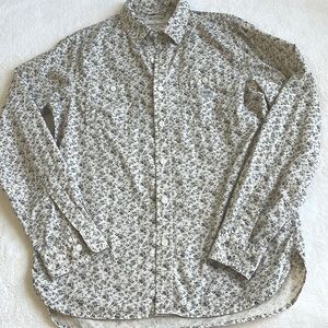 Ralph Lauren Denim & Supply med flowered button up shirt